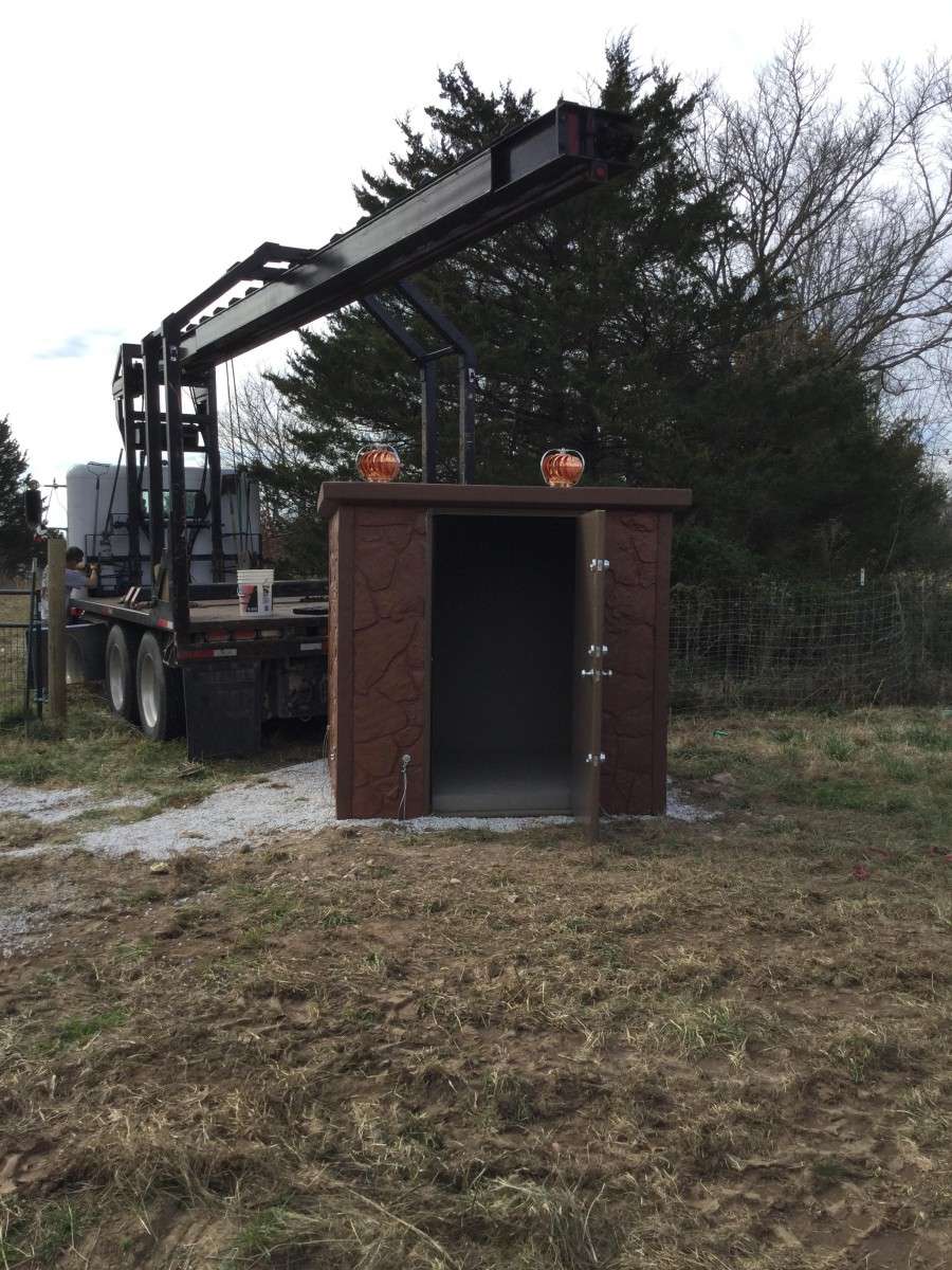 Above Ground Concrete Shelter (AG66D) view 3