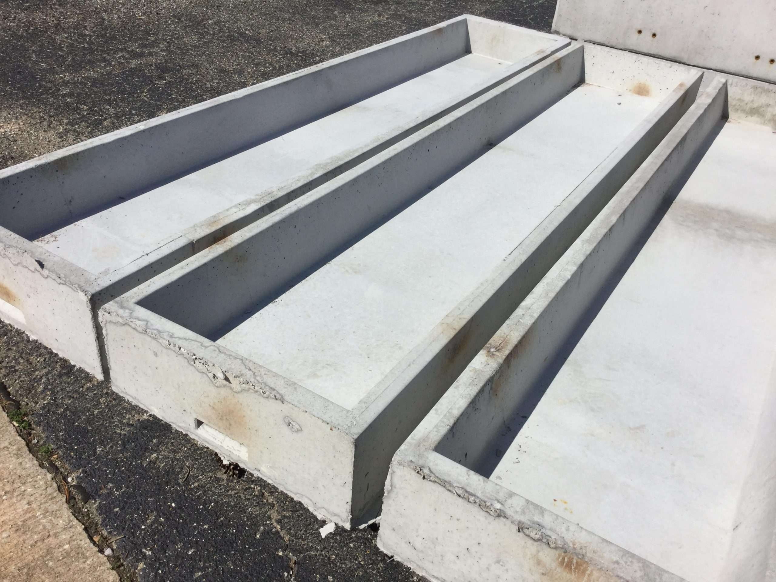 Concrete Feed Bunk view 3
