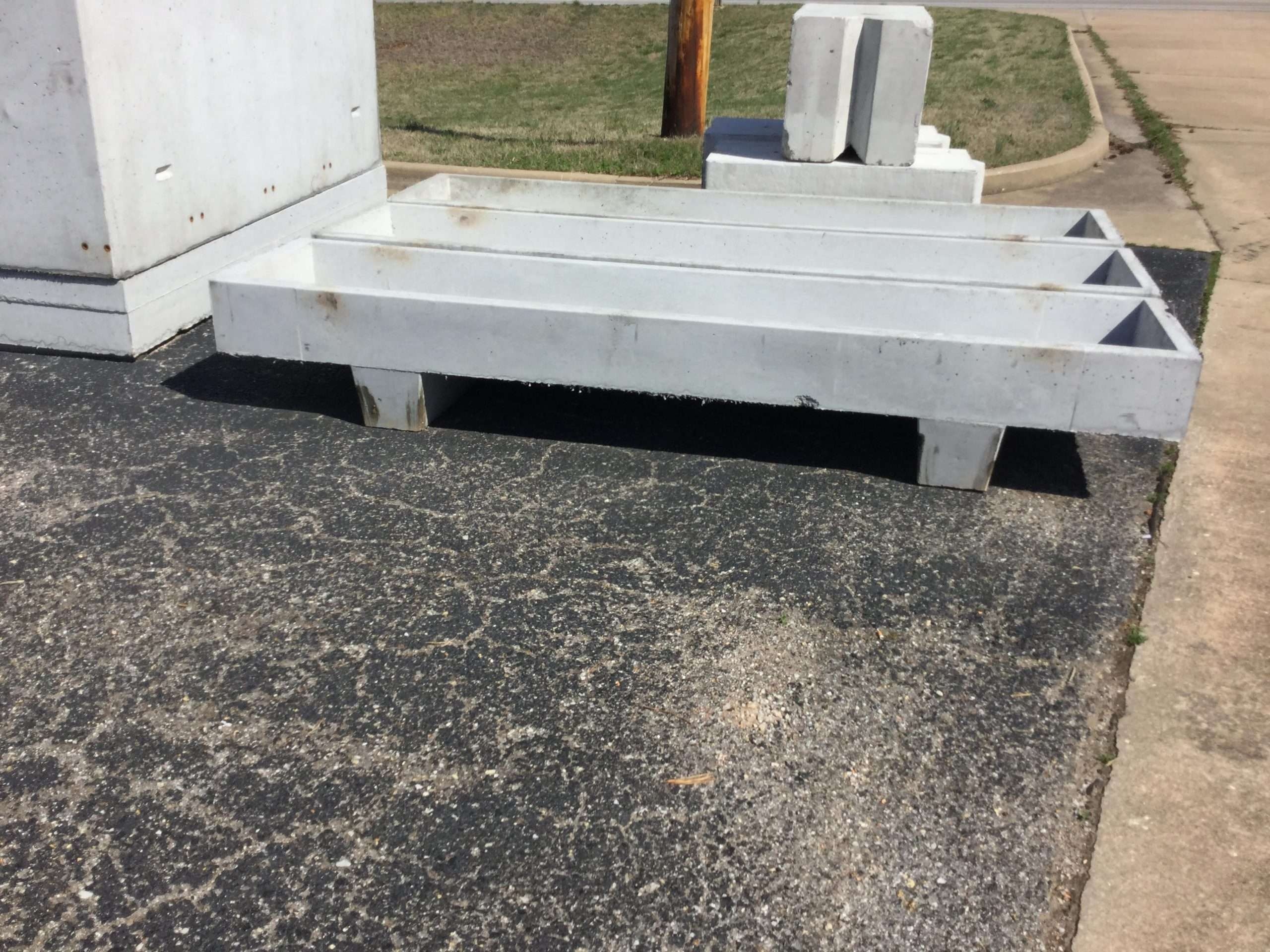 Concrete Feed Bunk view 2
