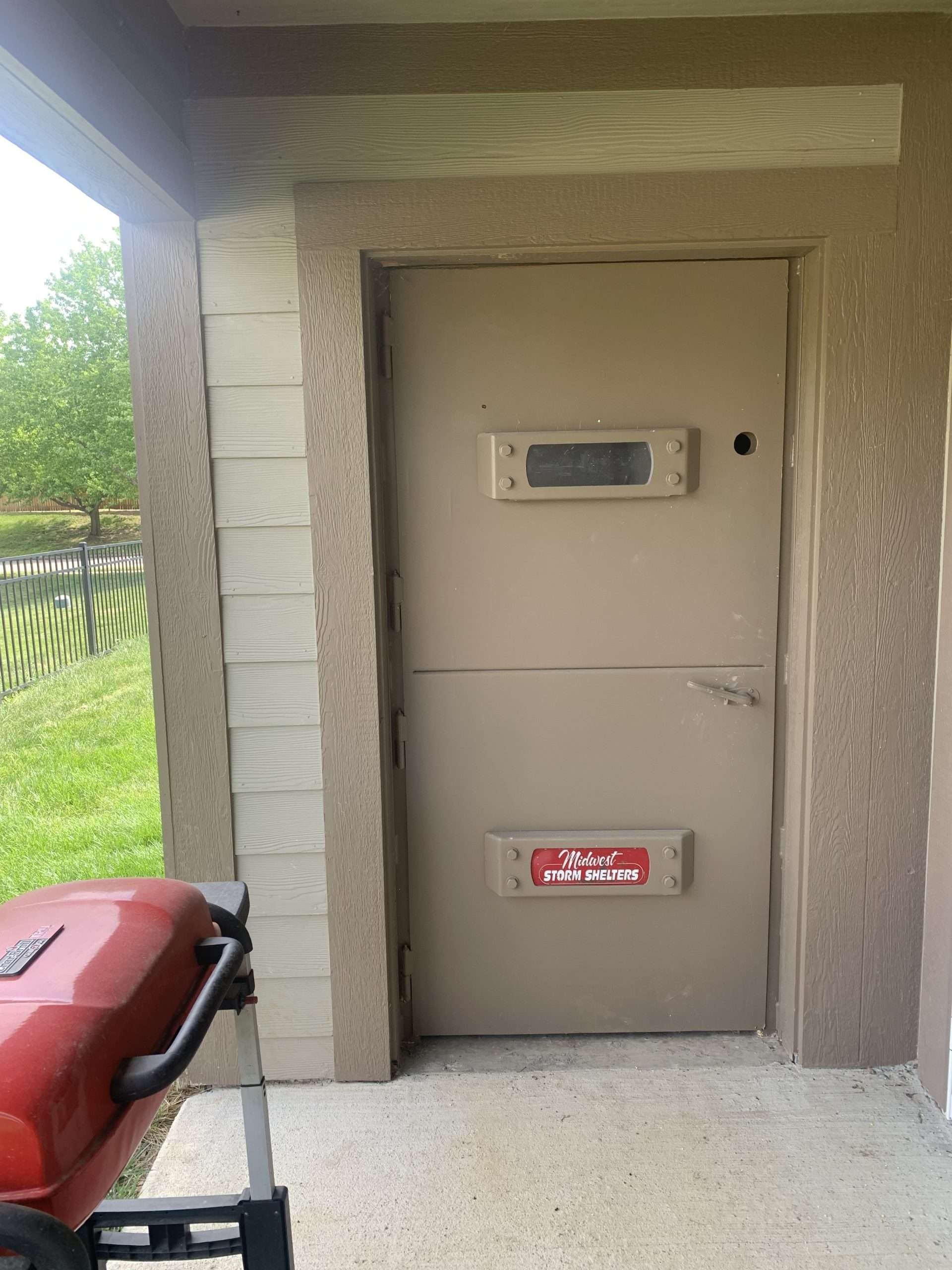 STL Storm Shelter Door view 2