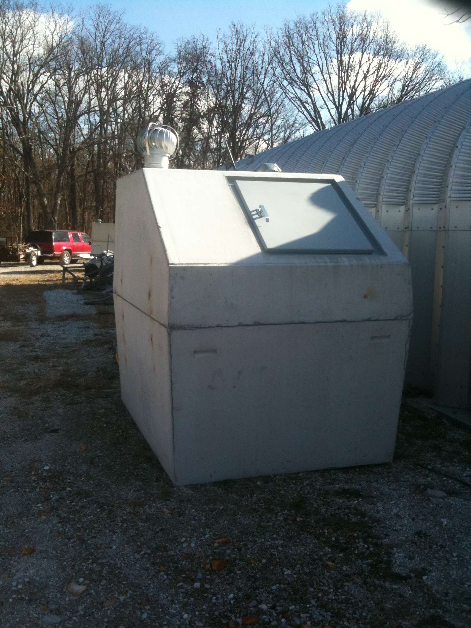 Sloped Front Shelter (SF) view 1