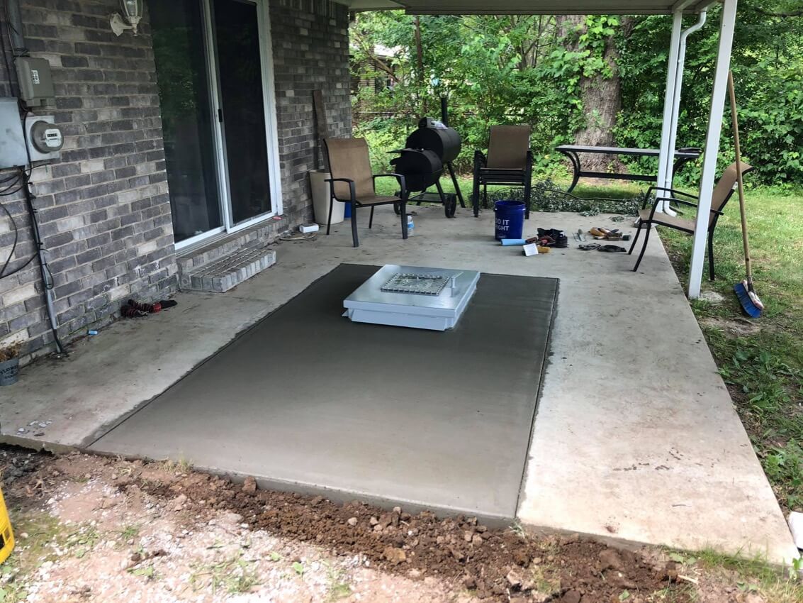 Under Slab Outdoor Shelter (USO) view 3